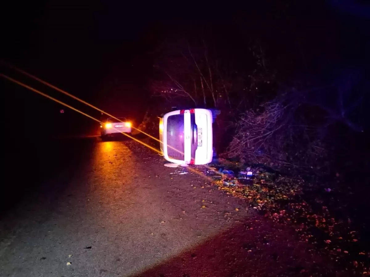 Tokat'ta meydana gelen trafik kazasında bir kişi yaralandı.