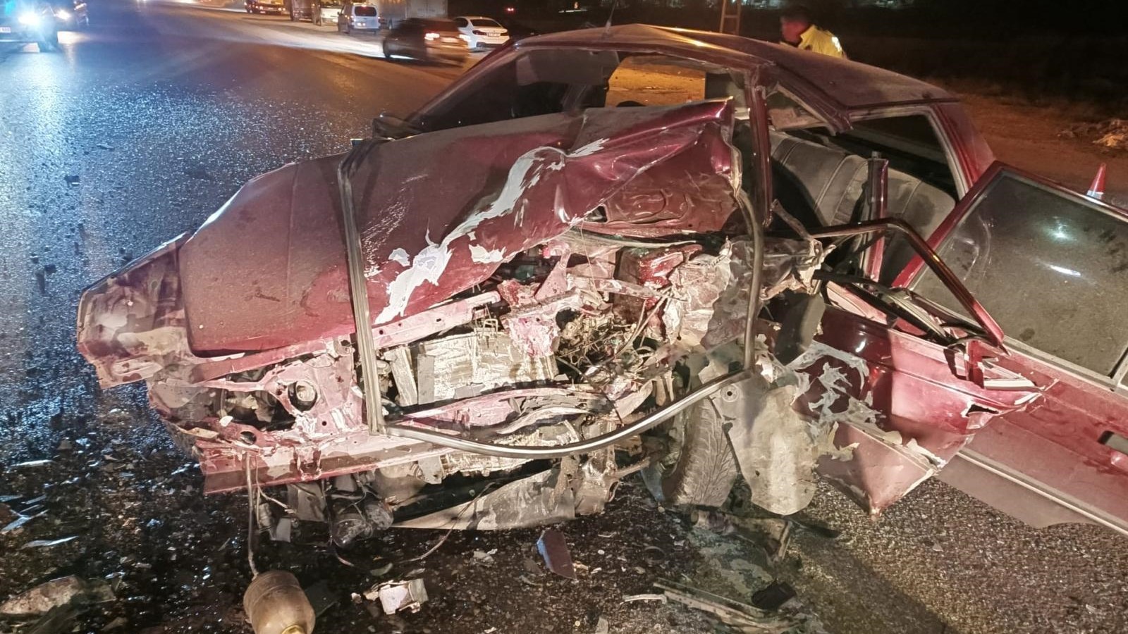 Amasya'da kaza: 1 kişi öldü, 3 kişi yaralandı.
