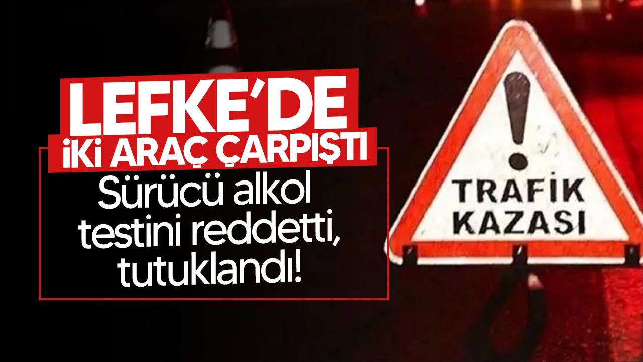 Lefke'de kaza meydana geldi!
