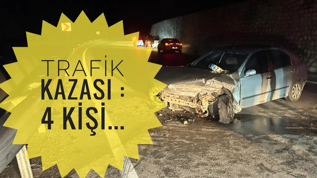 Amasra yolu korkunç bir kazaya sahne oldu.
