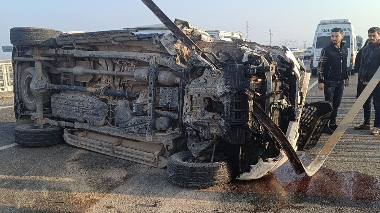 Batman yönünde Bismil'de trafik kazası: Bir kişi ciddi şekilde yaralandı.