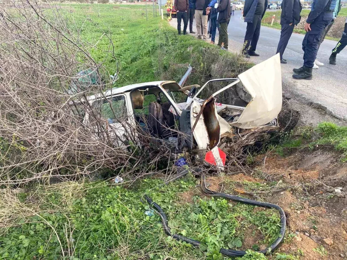 Kırkağaç'ta Kaza: 2 Yaralı Var