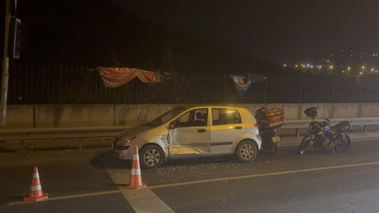 Maltepe'de 4 araç çarpıştı: Yaralananlar bulunmakta