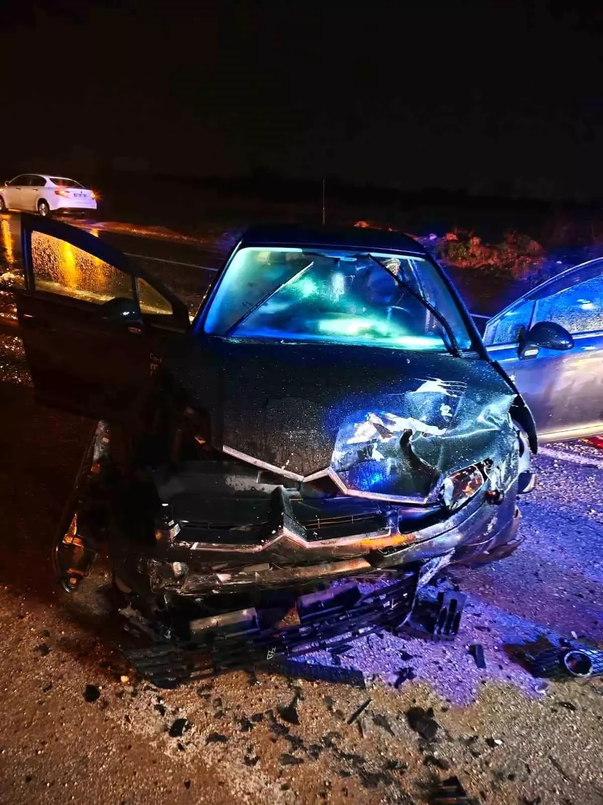 Zincirleme Trafik Kazası Kırklareli'nde Meydana Geldi.