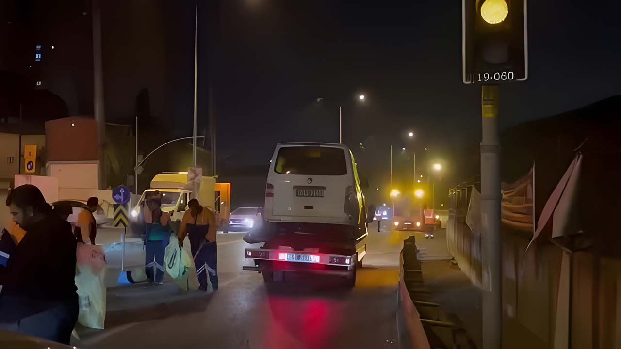 Maltepe'de trafik kazasında 4 kişi yaralandı.