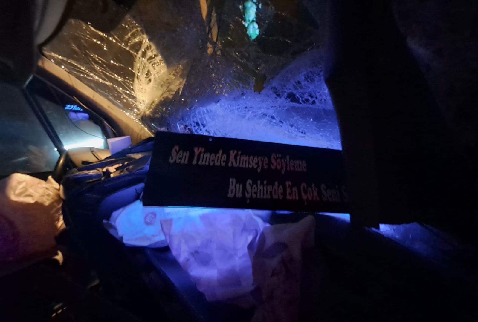 Tüneldeki trafik kazasında yaralananlar