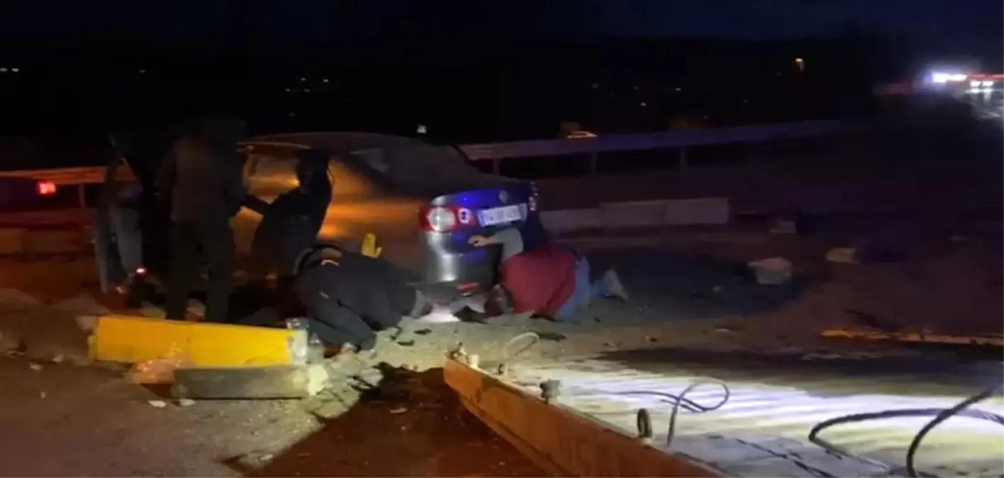 Bolu'da Kaza Sonucu 4 Kişi Yaralandı