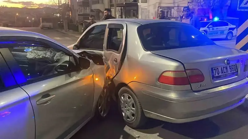 Kazada altı kişi yaralandı.