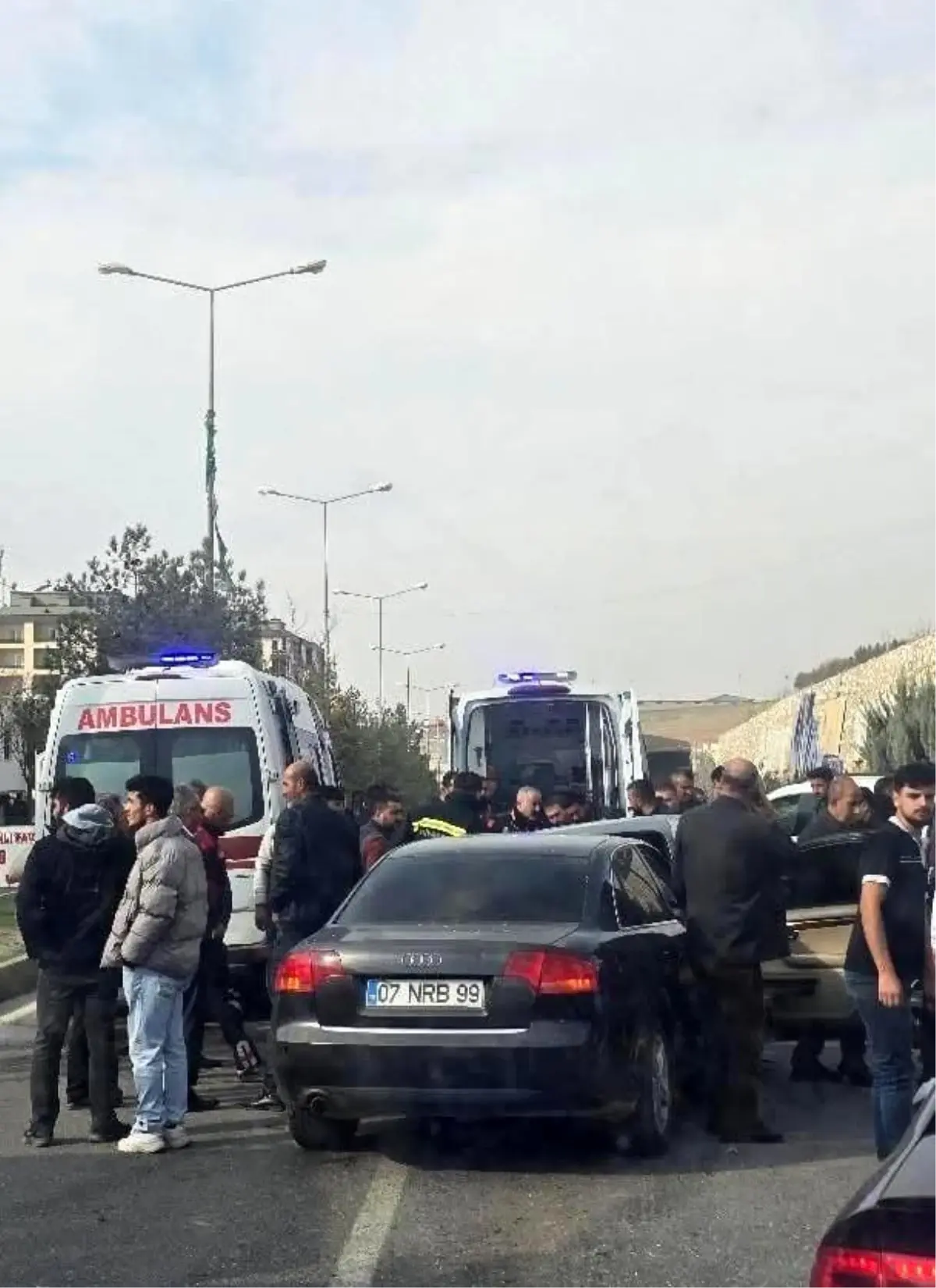 Silvan'da meydana gelen trafik kazasında 4 kişi yaralandı.