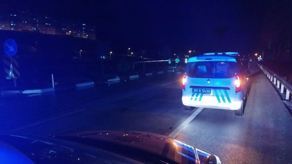 Tokat'ta Yaya Trafik Kazasında Bir Kişi Hayatını Kaybetti.