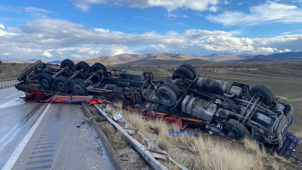 Çankırı'da iki trafik kazası meydana geldi.