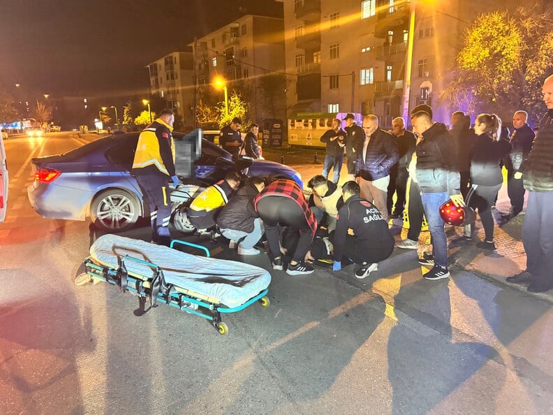 Edirne’de meydana gelen trafik kazaında 1 kişi yaralandı.