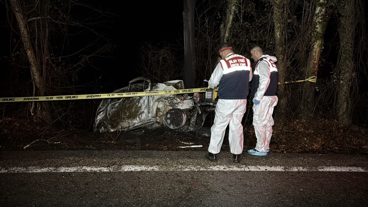 Karabük'te Safranbolu'da bir trafik kazasında şoför öldü