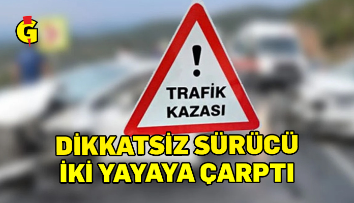 Lefkoşa'da trafik kaza geçirildi.