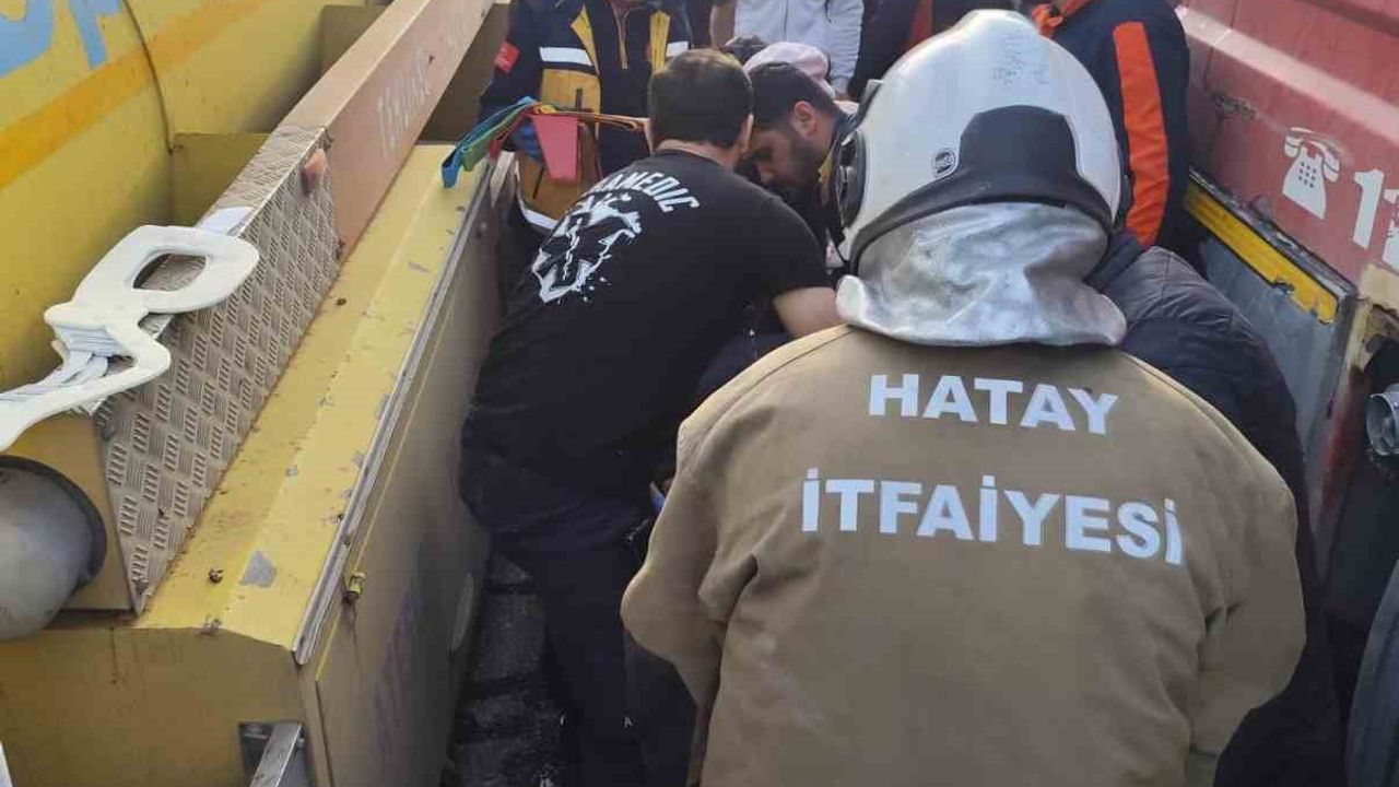 Antakya'da kaza: Bir kişi yaralandı.