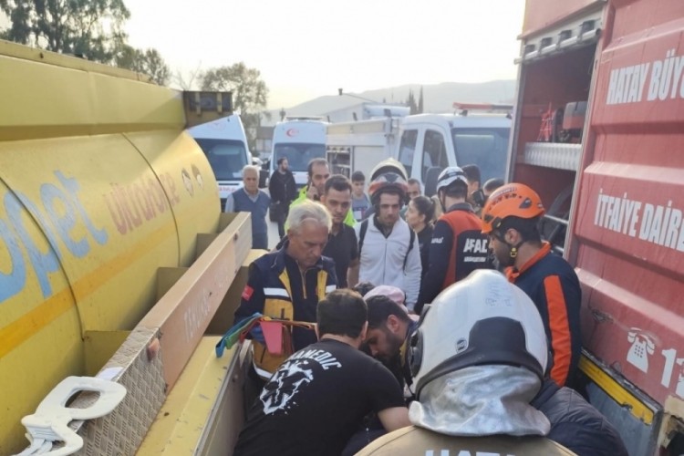 Antakya'da kaza sonucu 1 kişi hafif yaralandı.