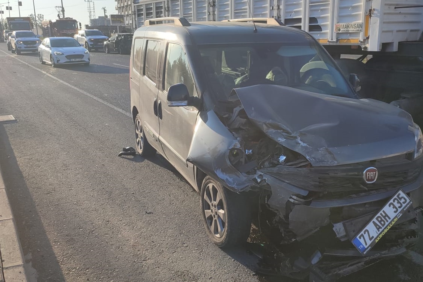 Çevre yolunda bir kez daha trafik kazası!