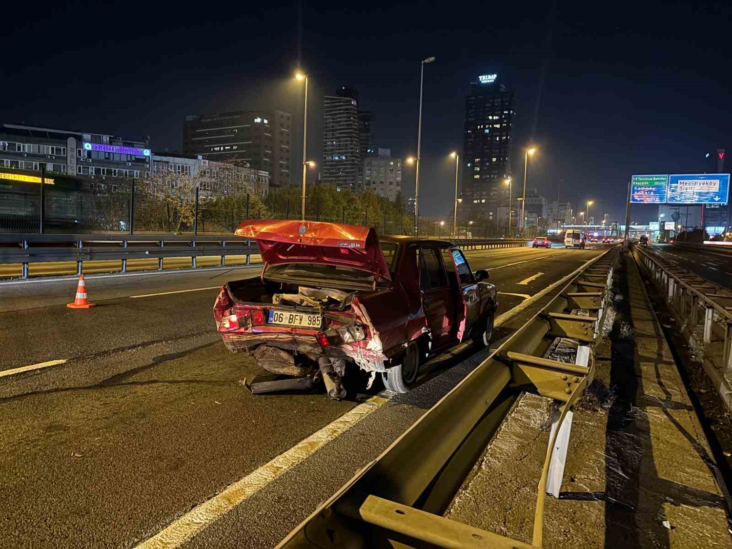 Şişli'de kaza: 1 ağır, 2 yaralı