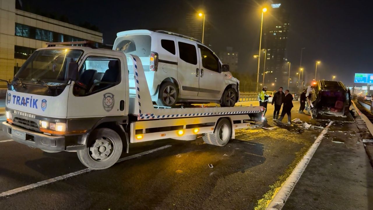 Zincirleme İstanbul'da Kaza