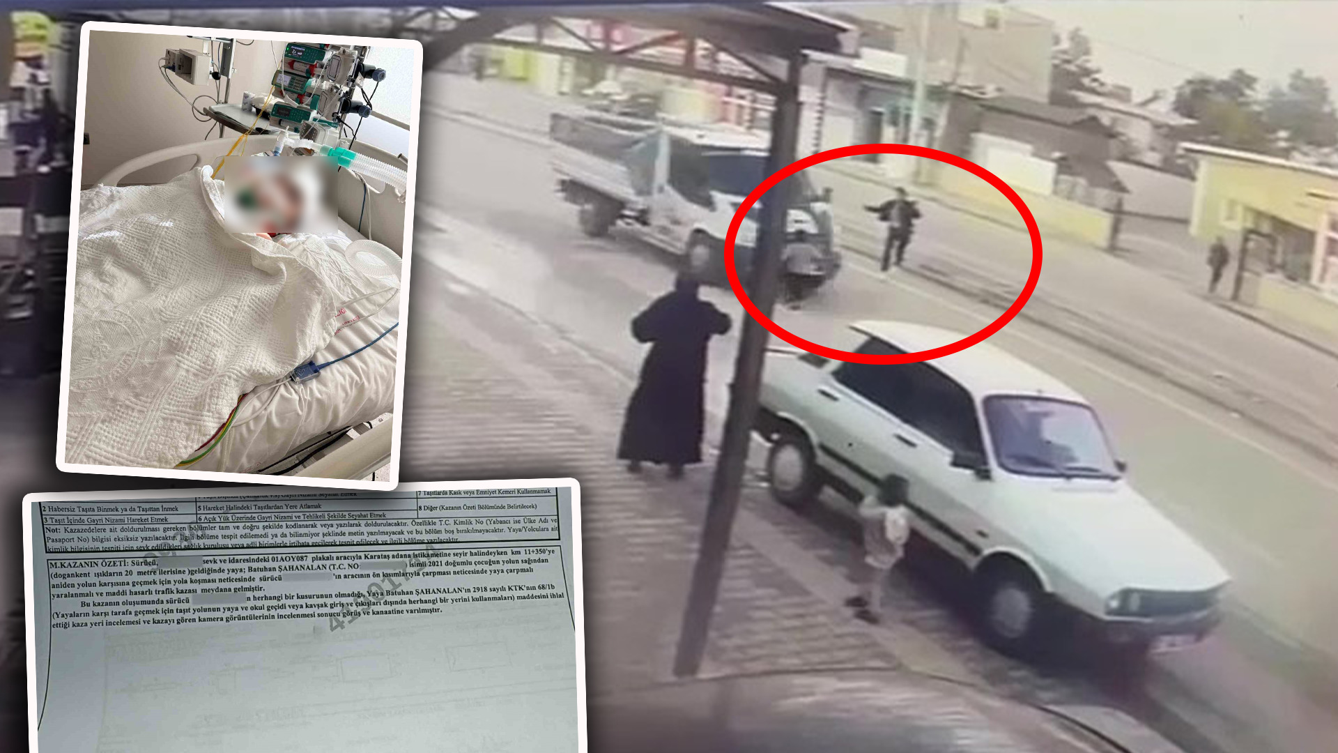 Adana'da kamyonetin çarptığı engelli çocuğa 'suçlu' raporu verildi!