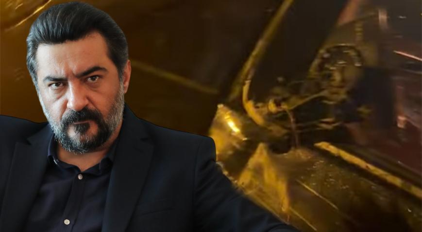 Celil Nalçakan trafik kazası sonrası paylaştığı görüntülerle gündemde.