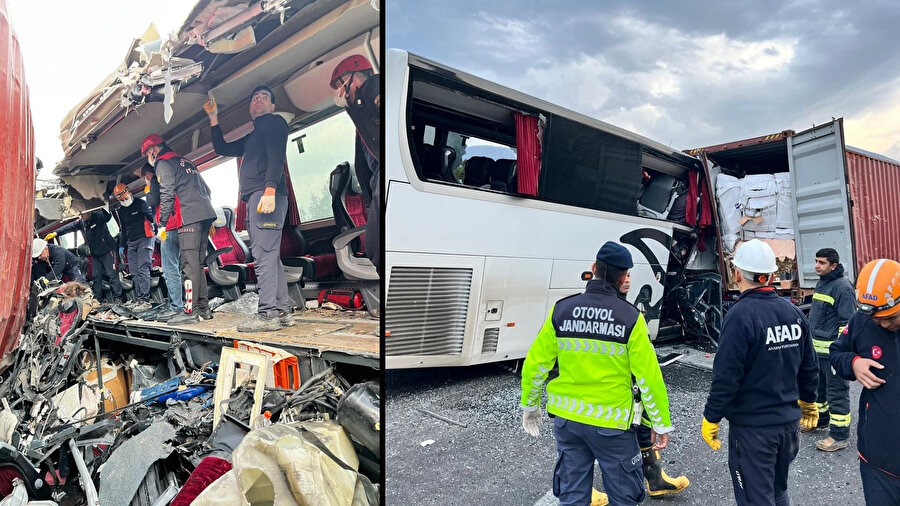 Otomobil Yolu Korkunç Kazası: Yolcu Otobüsü Kamyonla Çarpıştı, 6 Ölü Var – Güncel Haberler