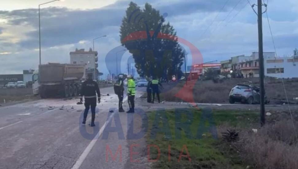 İskele-Geçitkale yolunda kaza: 1 kişi öldü.