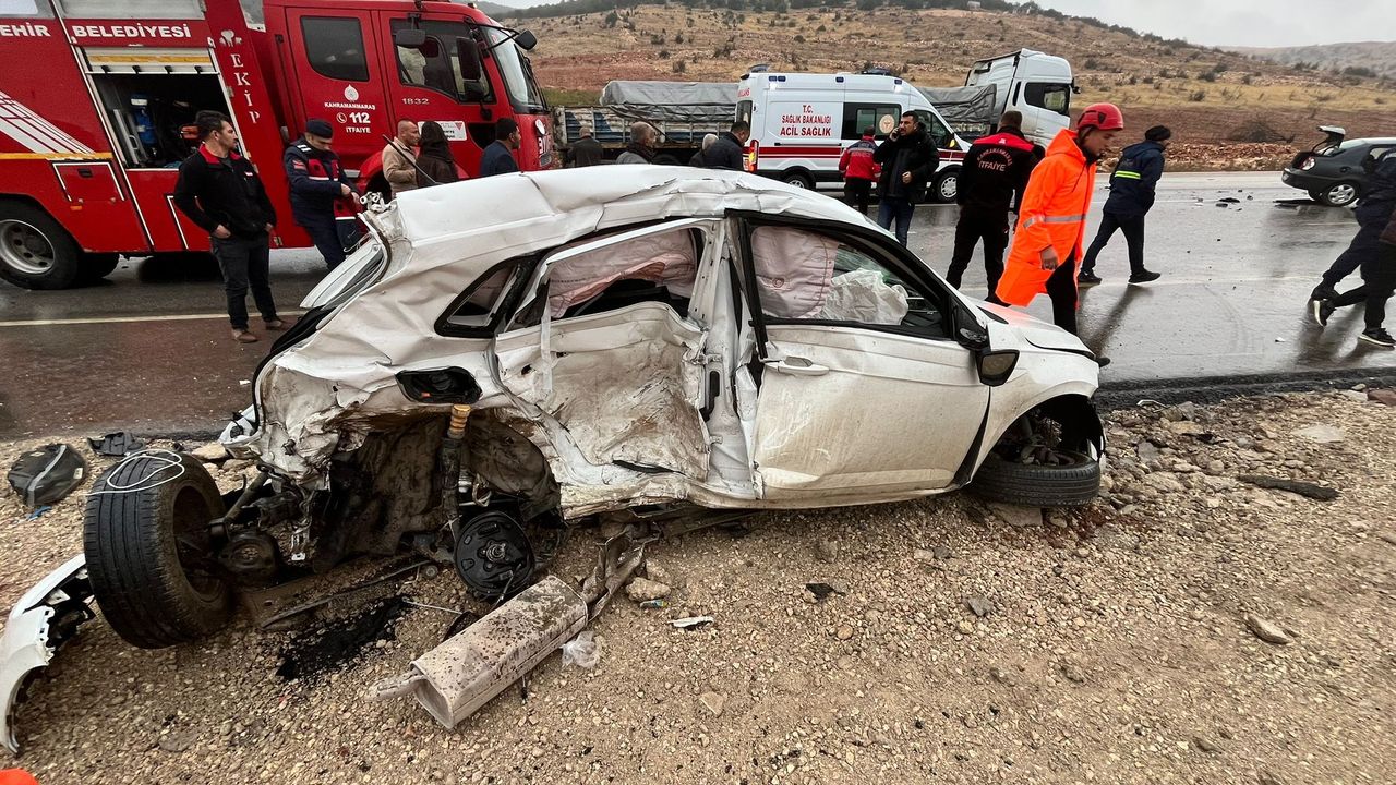 Kahramanmaraş'ta üzücü kaza: Genç doktor yaşamını yitirdi.