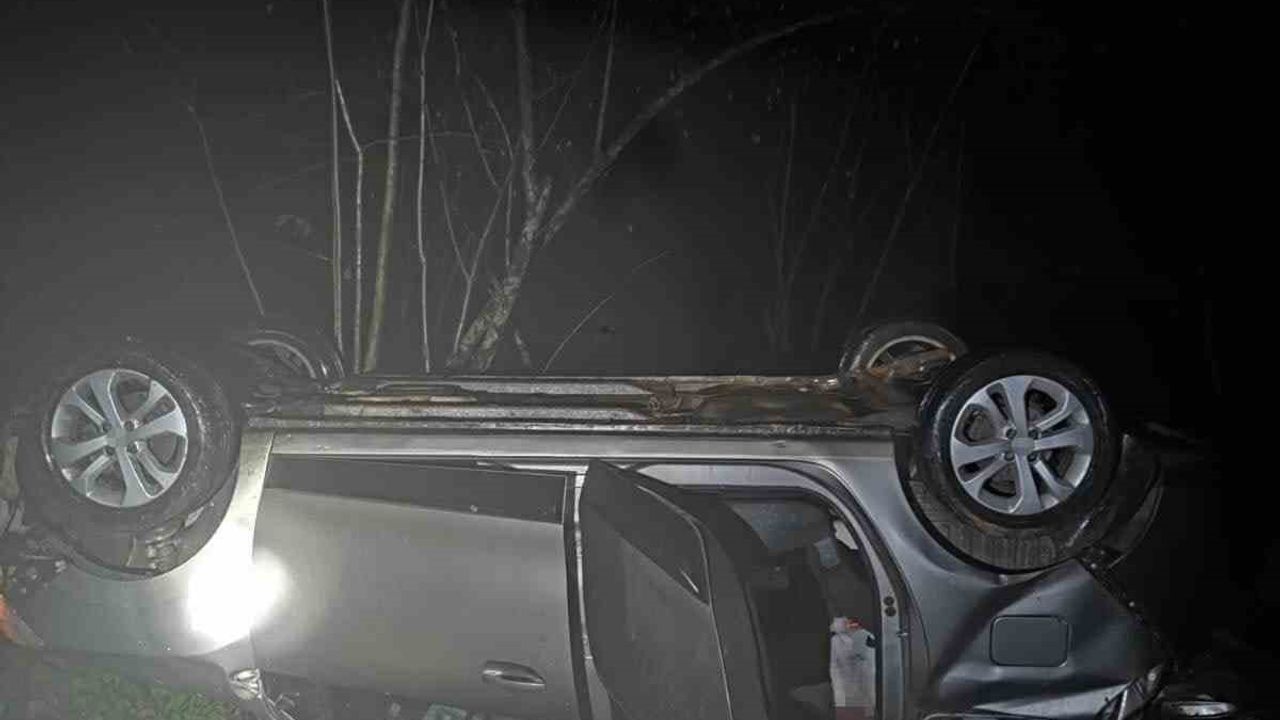 Giresun'da trafik kazasında 4 kişi yaralandı.