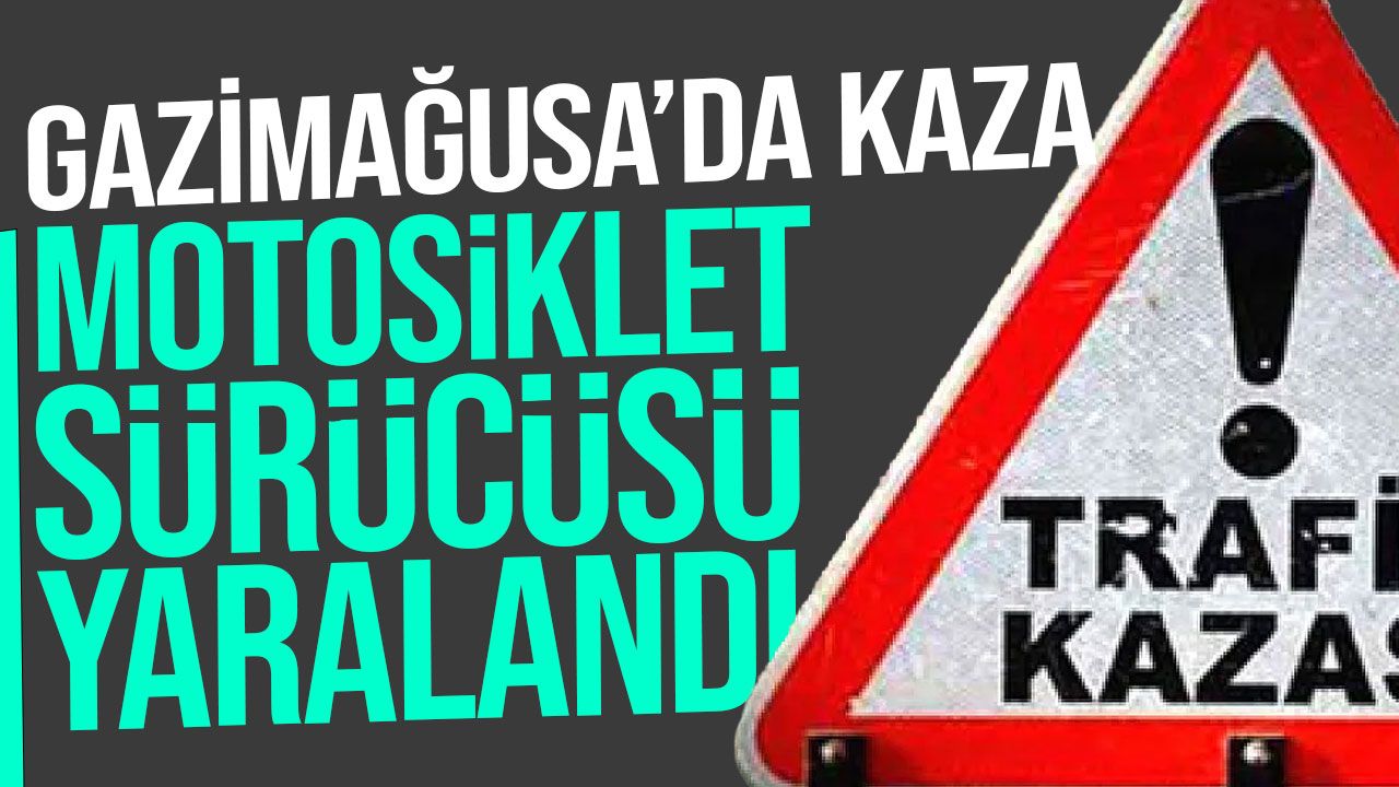 Gazimağusa Limanı'nda Motor Kazası Oluştu.