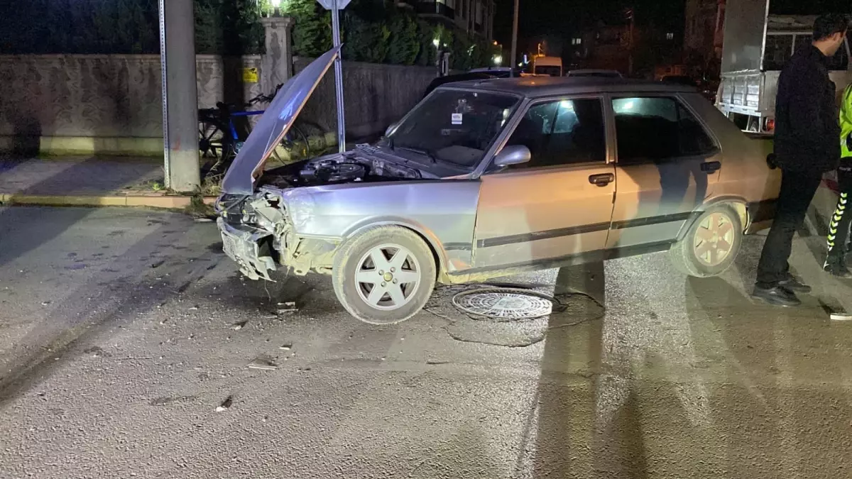 İnegöl'de Kaza Sonucu 1 Kişi Yaralandı.
