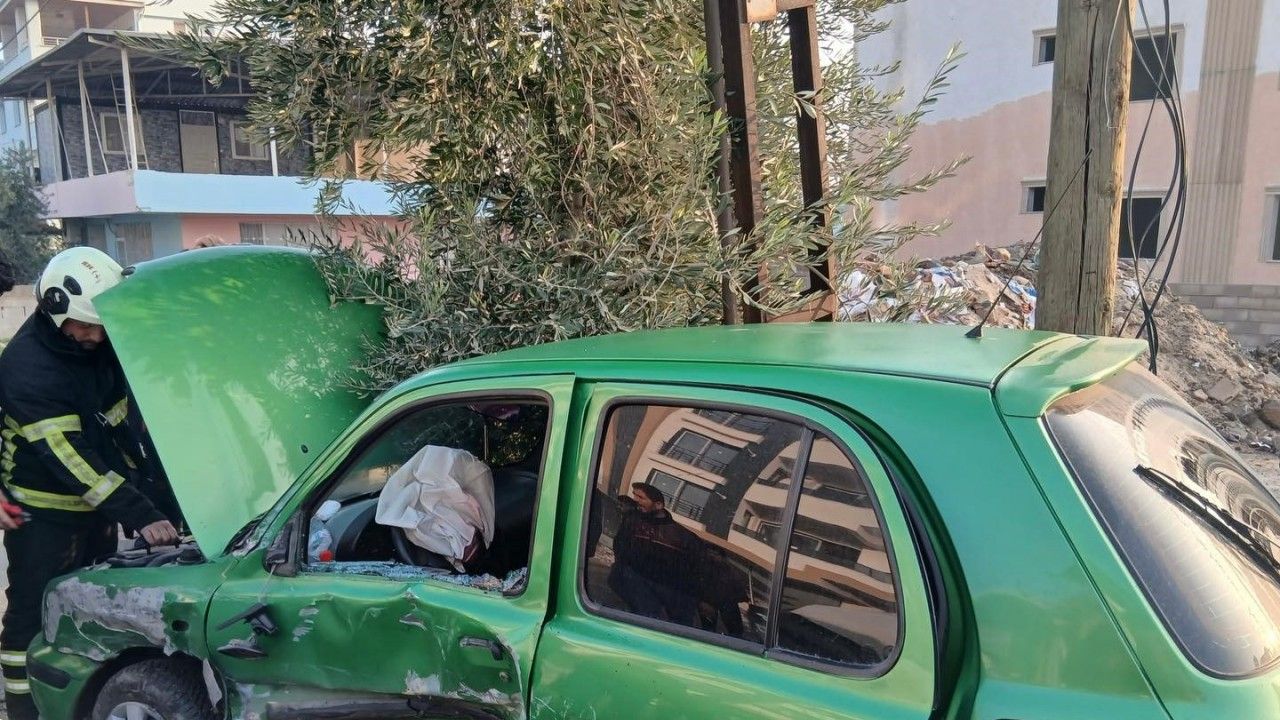 Kırıkhan'da meydana gelen trafik kazasında 1 kişi yaralandı.