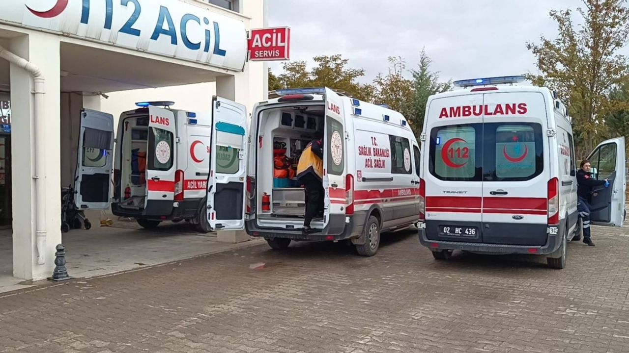 Besni'de meydana gelen trafik kazasında 2 kişi yaralandı.