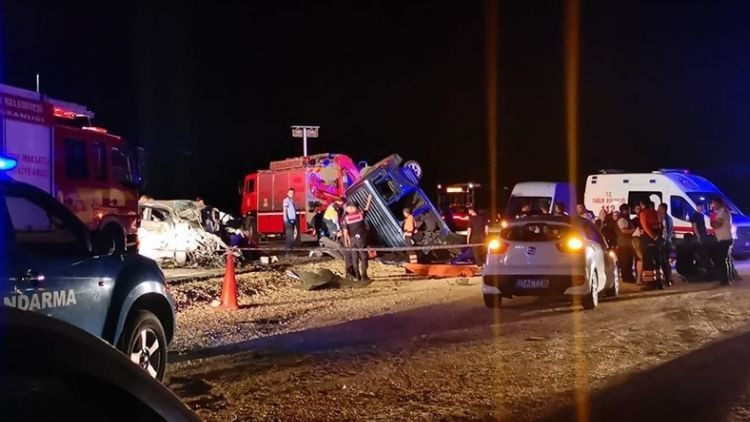 Osmaniye'de feci bir kaza: 3 can kaybı, 2 yaralı