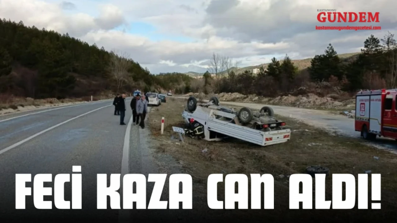 Ölümcül kaza can kaybına neden oldu!