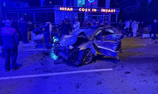 Seferihisar'da kaza: Motosiklet sürücüsü öldü.