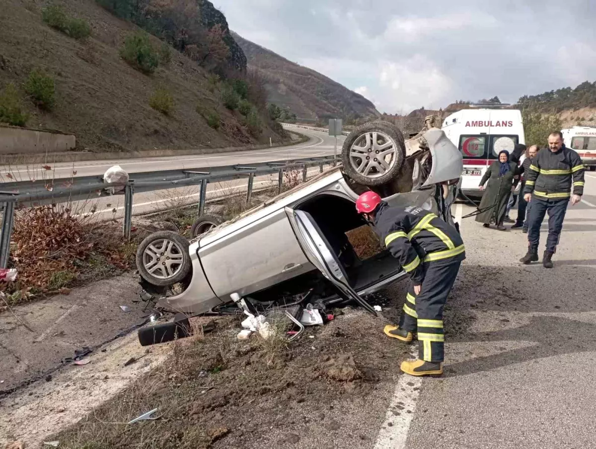 Tokat'ta Kaza Sonucu 5 Kişi Yaralandı
