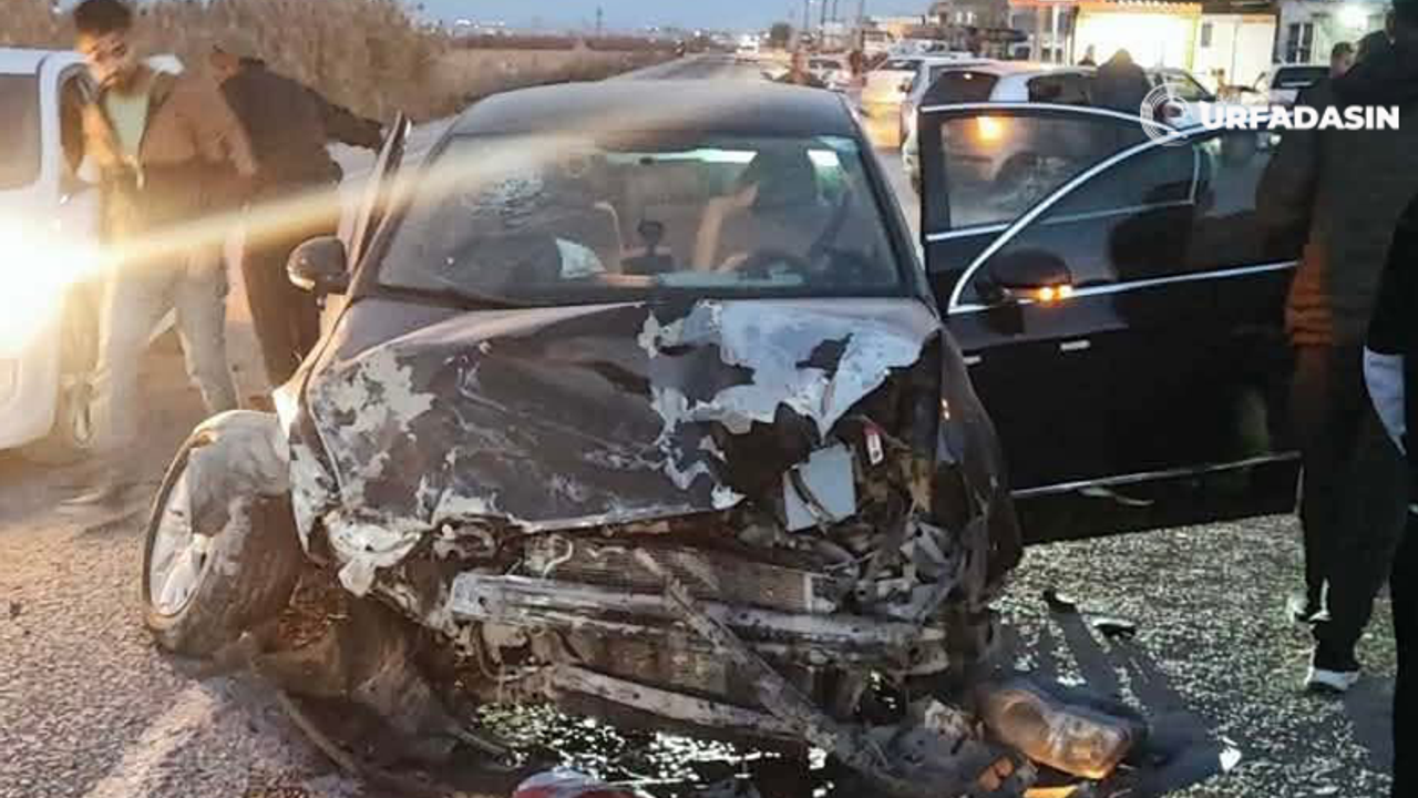 Akçakale'de Trafik Kazası Sonucu Yaralananlar Bulunuyor.