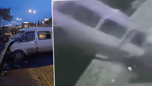 Sinop'ta minibüs ile araç çarpıştı: Hayatını kaybeden ve yaralananlar var! Kazaya ilişkin kamera kaydı mevcut.