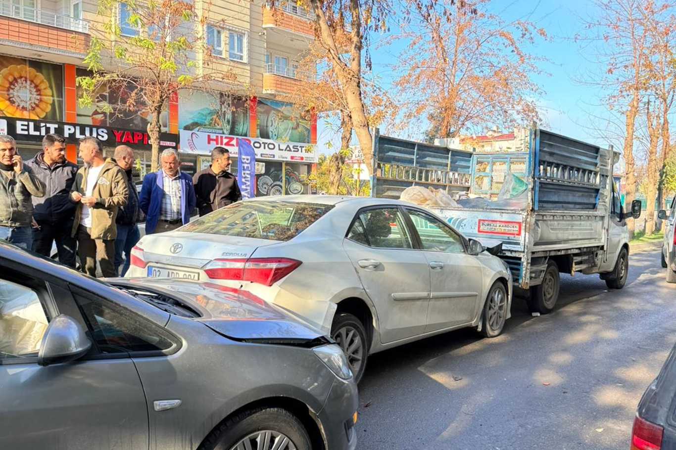 Arkadan çarpma trafik kazası