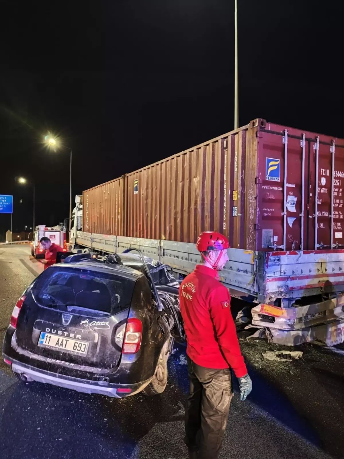 Bilecik'te Kaza Sonucu 1 Kişi Hayatını Kaybetti, 1 Kişi Yaralandı.