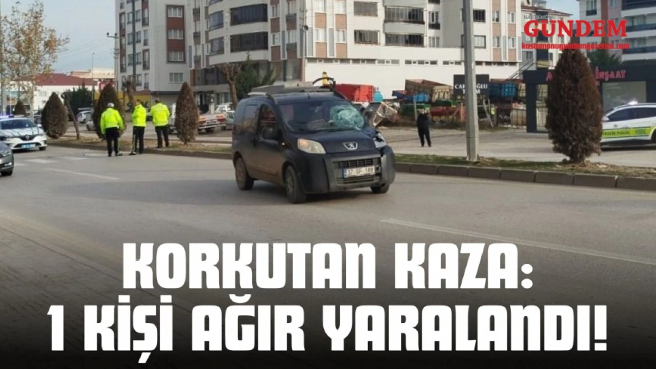 Ürkütücü Kaza: Bir Kişi Ciddi Şekilde Yaralandı!