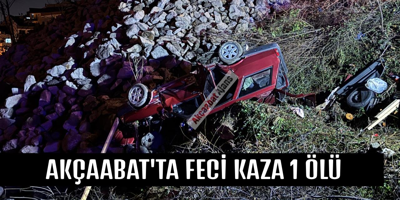 Akçaabat’ta Korkunç Kaza: Bir Kişi Hayatını Kaybetti, Üç Kişi Yaralandı