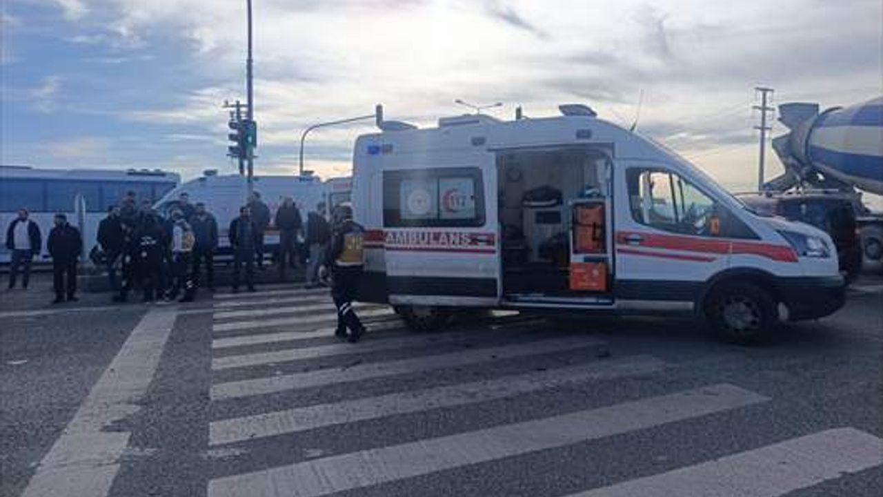 Diyarbakır'da kaza sonucu bir kişi yaralandı.