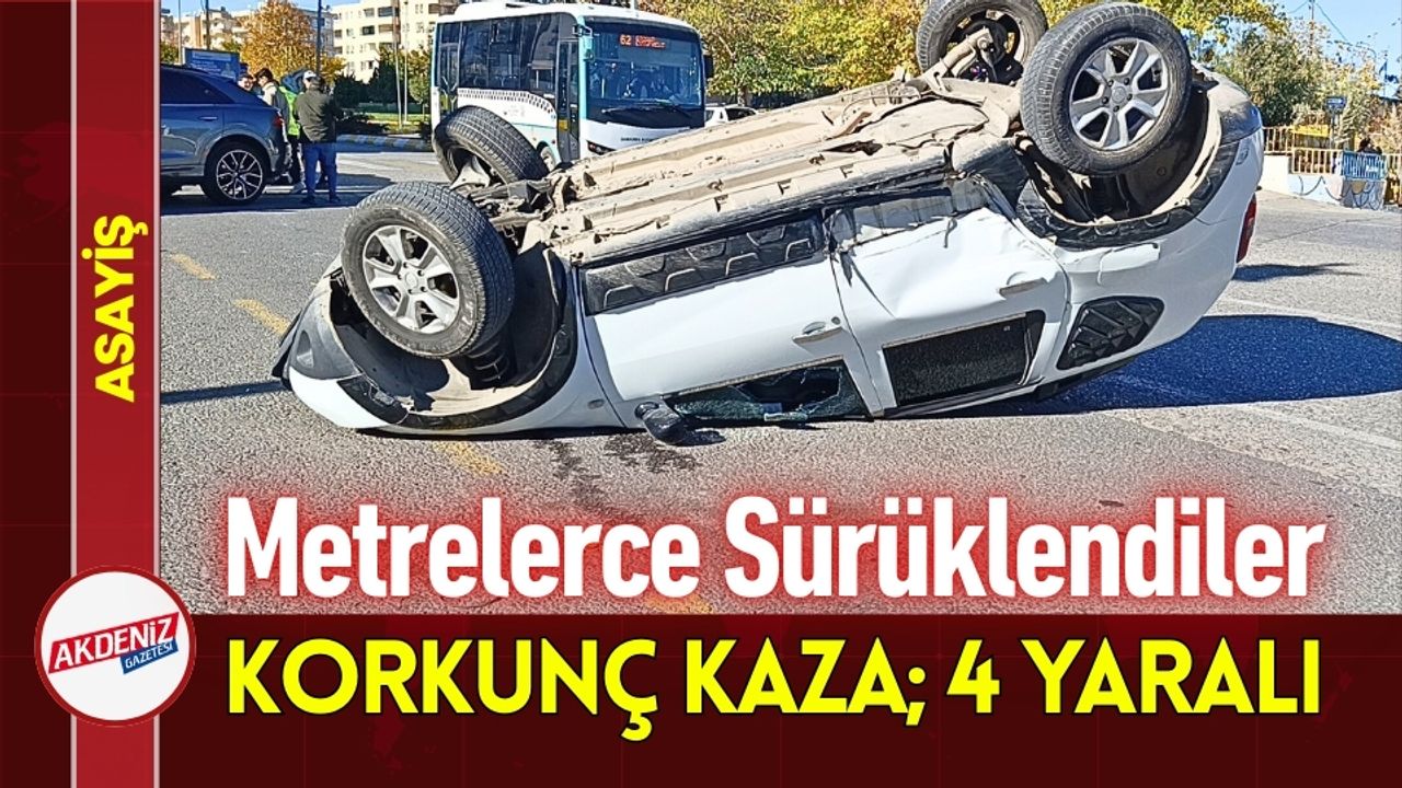 Haliliye'de Korkunç Kaza: 4 Kişi Hastanede Tedavi Altında