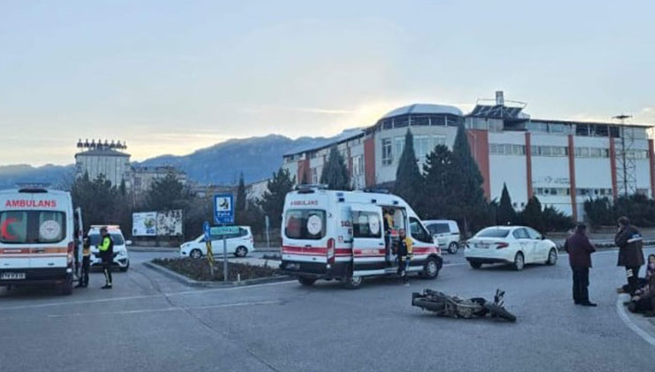 Konya'da trafik kazasında 3 kişi yaralanmıştır.