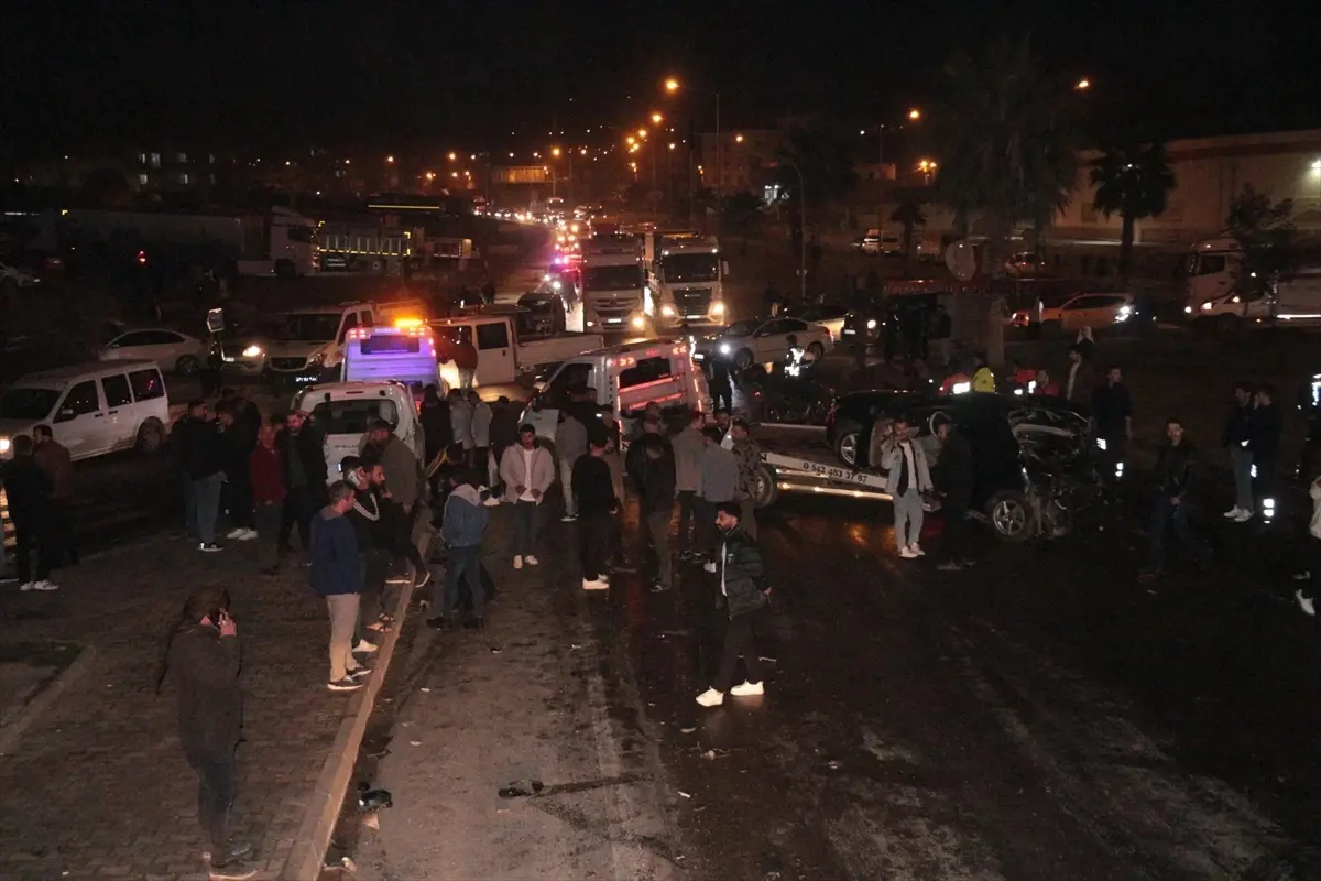 Şırnak'ta araç zinciri: 7 yaralı