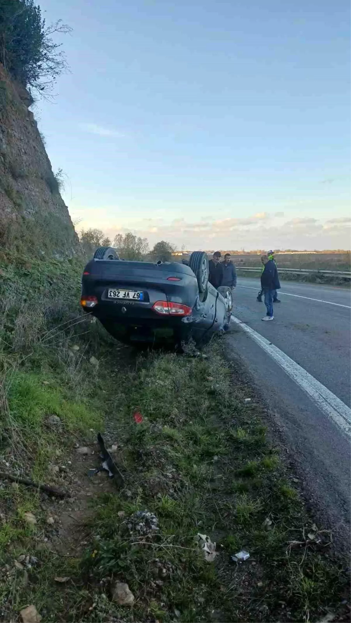 Zonguldak'ta trafik kazası meydana geldi.