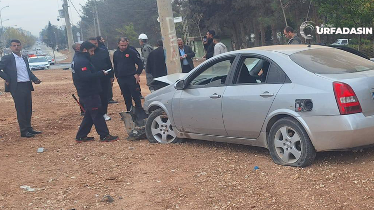 Akçakale'de düğün konvoyunda meydana gelen kaza sonucu 4 kişi yaralandı.