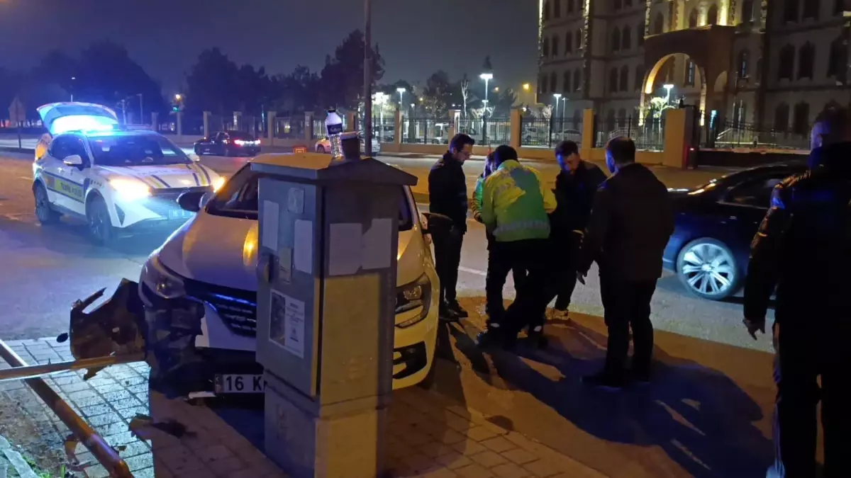 İnegöl'de Trafik Kazası: 1 Kişi Yaralandı